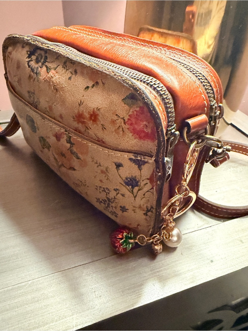 Patricia Nash Prairie Rose Crossbody - Picture 3 of 6